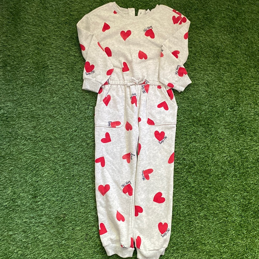 Old Navy Heart Jumpsuit